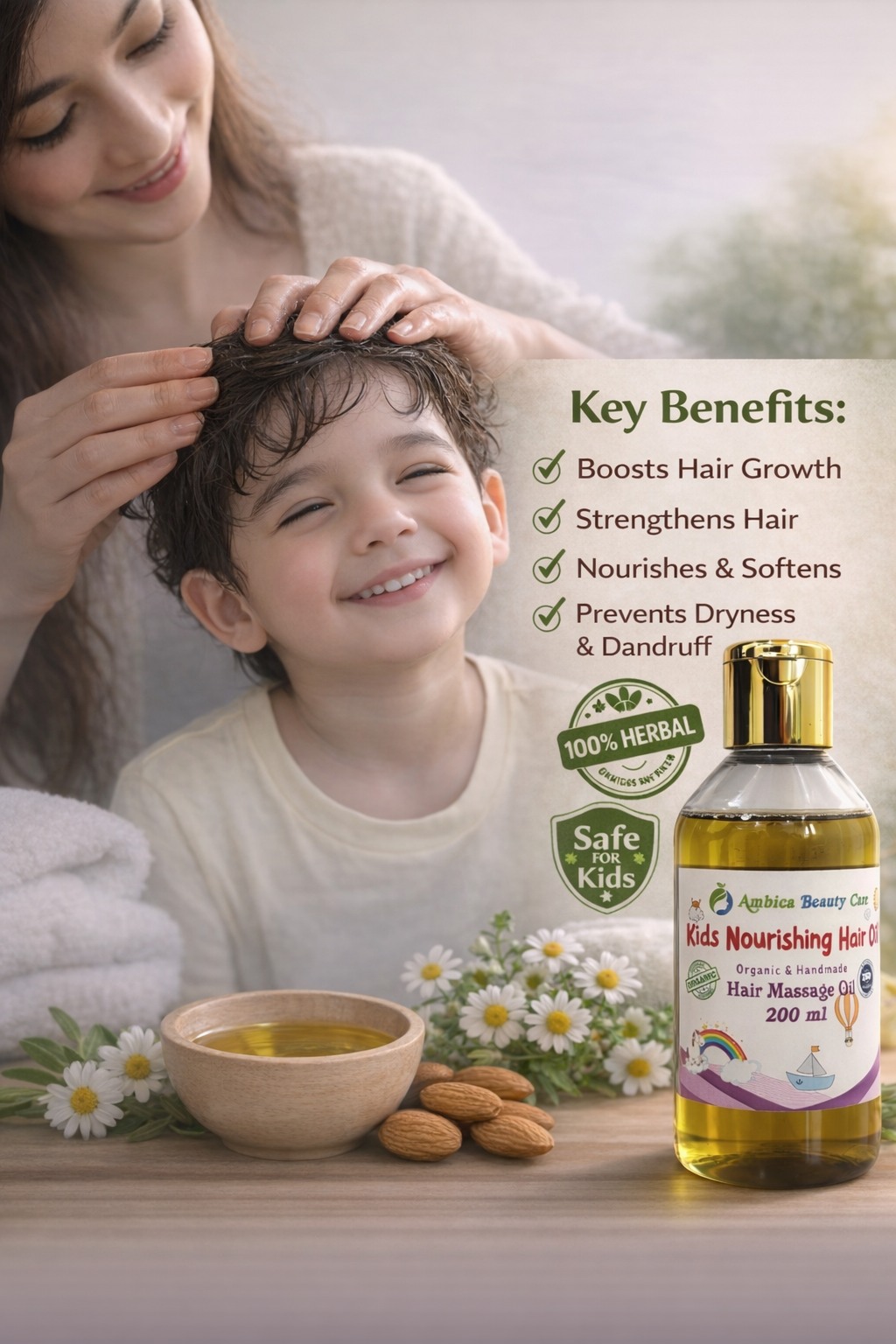 Kids Nourishing Hair Oil - Image 4