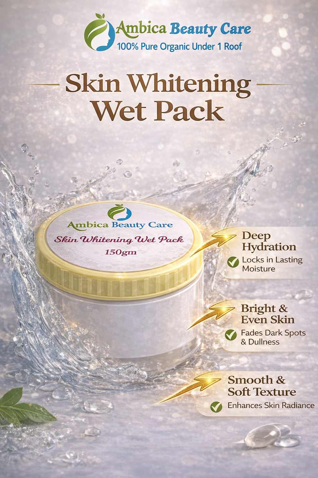 Skin Whitening Wet Pack