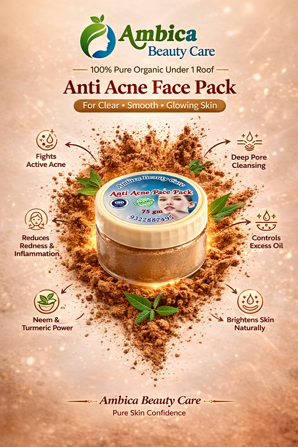 Anti Acne Face Pack - Image 3