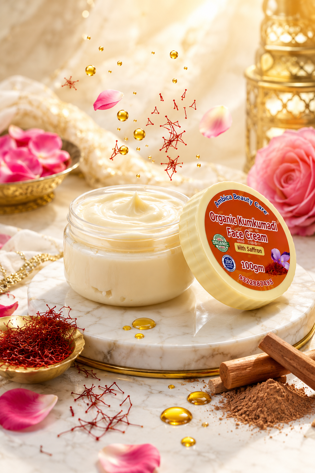 Organic Kumkumadi Face Cream - Image 2